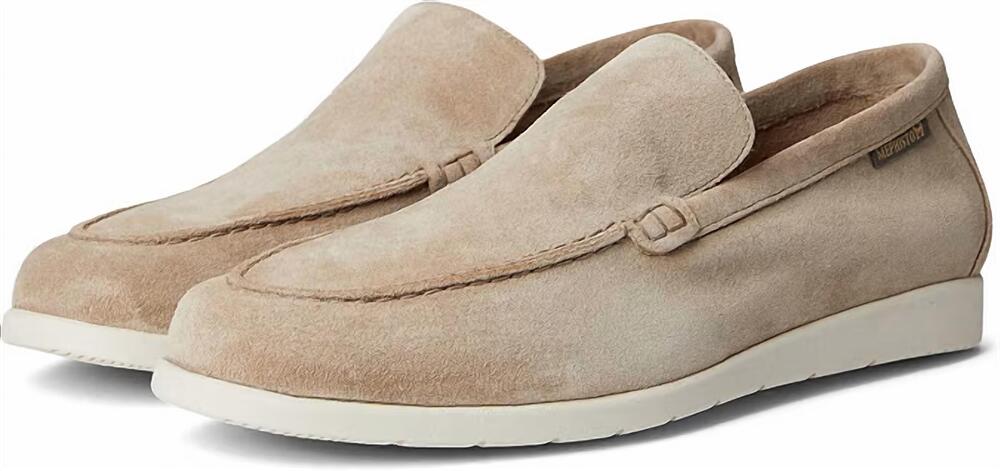 NEW MEPHISTO men's valner slip-on in taupe